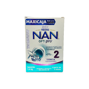 NAN OPTIPRO HMO ETAPA 2 MAXICAJA X 1400 GR